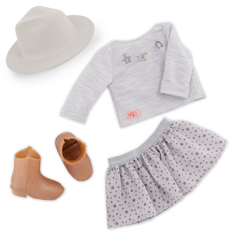 Our Generation - Victoria Fashion Doll - 7 Pcs - 18-Inch