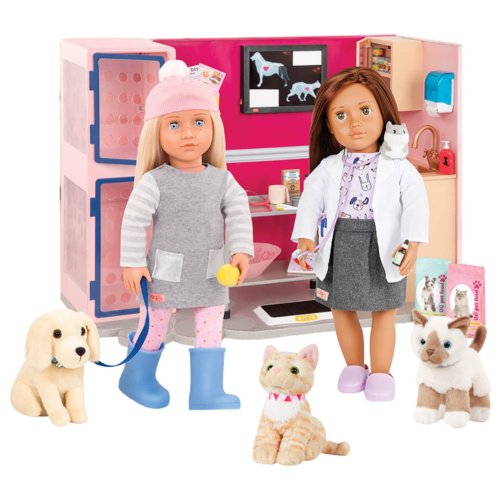 Our Generation - Healthy Paws Vet Clinic Playset - 42Pcs