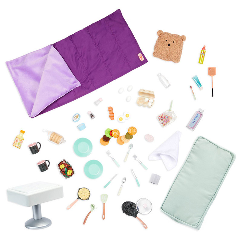 أور جنريشن - مجموعة ألعاب عربة التخييم الريفية - 58 قطعة