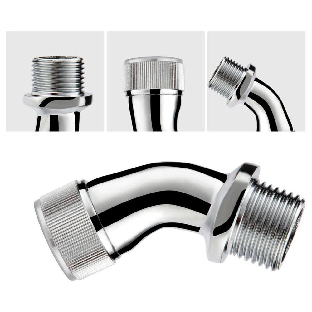 Blue Oasis - Shower Head Adapter Only - Silver