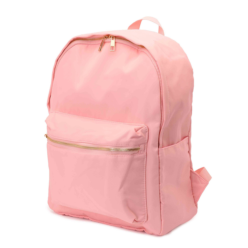 TheHappyTribe - Personalised Backpack - Peachy Pink - 14.5-Inch/37cm