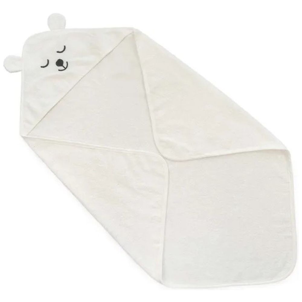 تايني توز - منشفة بقبعة - دب - لارج