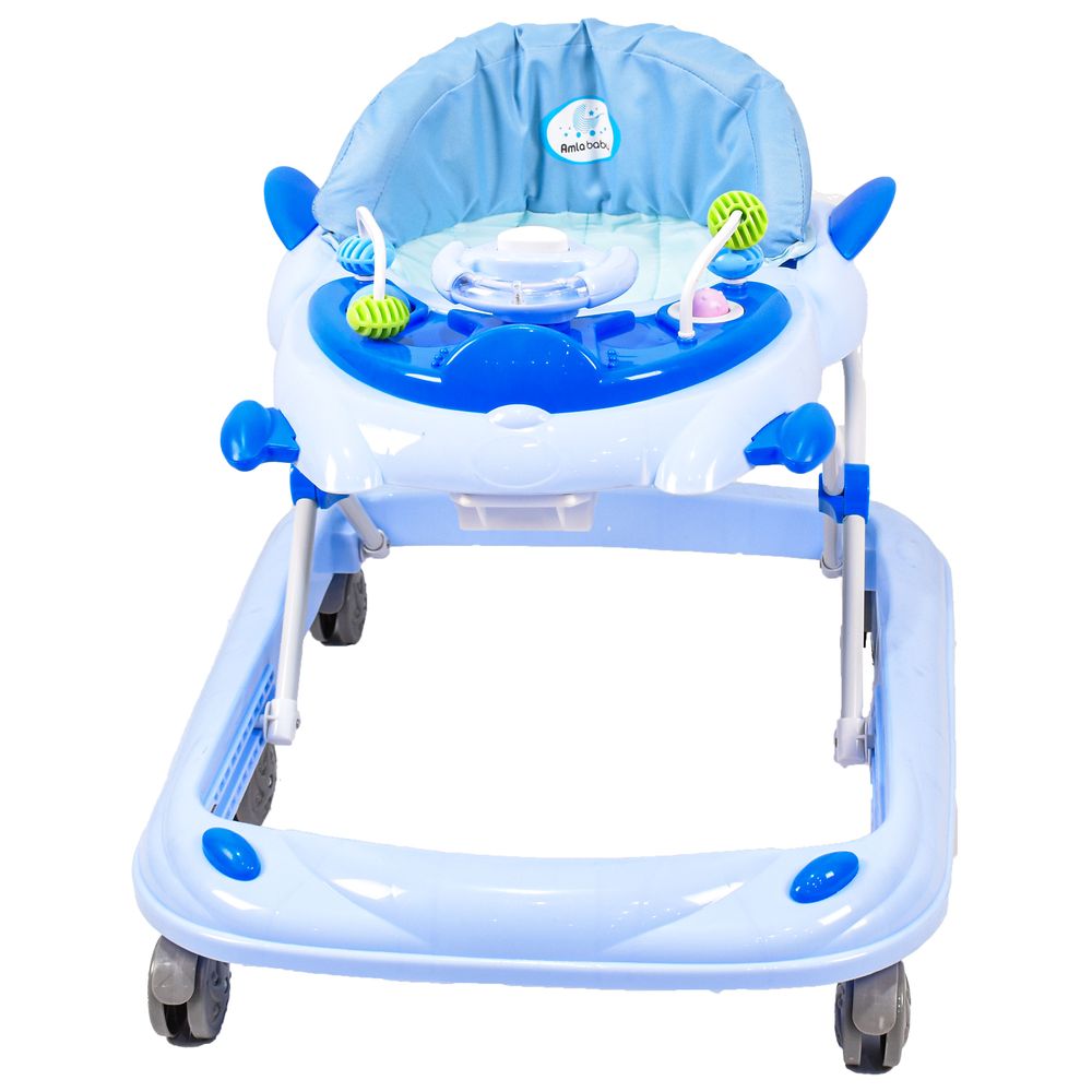 أملا بيبي - مشاية أطفال عادية - صاروخ - أزرق