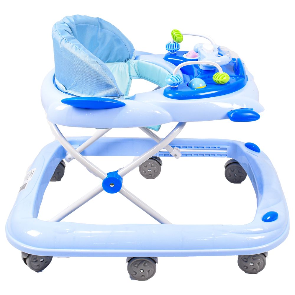 أملا بيبي - مشاية أطفال عادية - صاروخ - أزرق