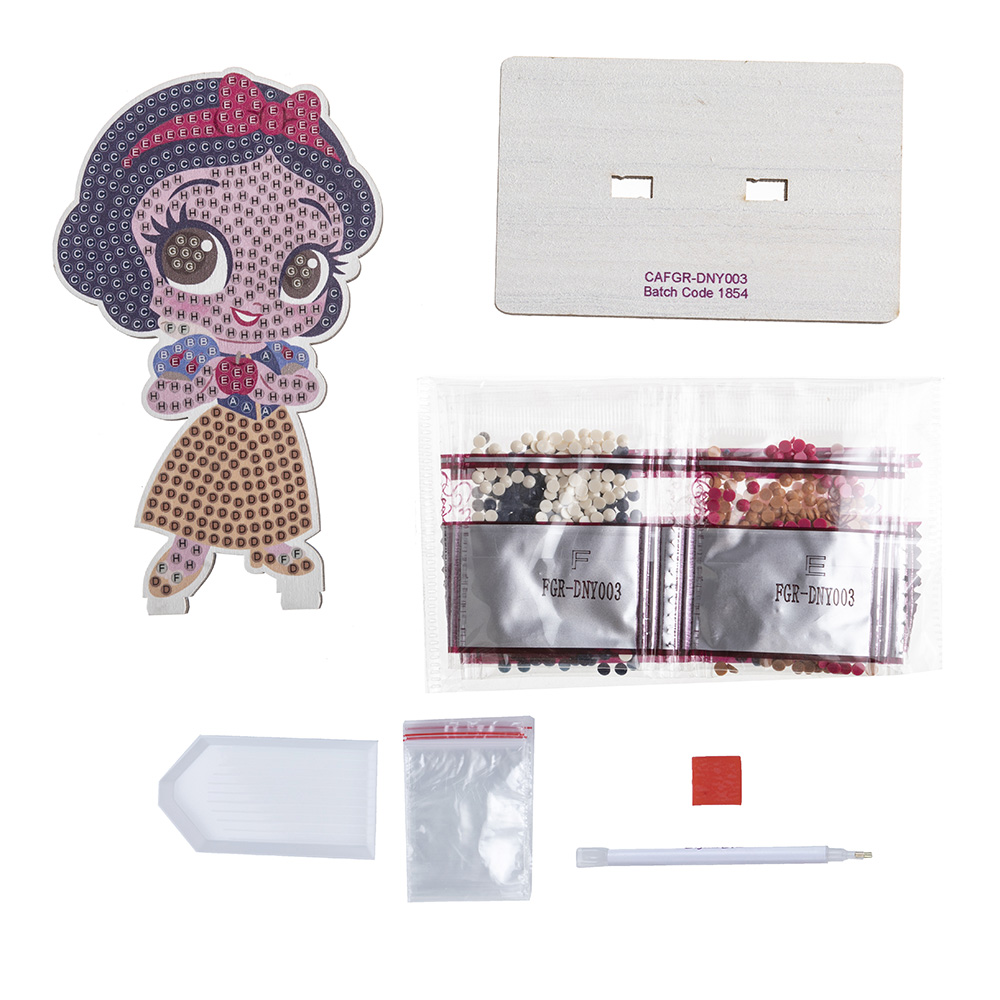 كرافت بادي - مجموعة فن الكريستال - سنو وايت - 11 سم