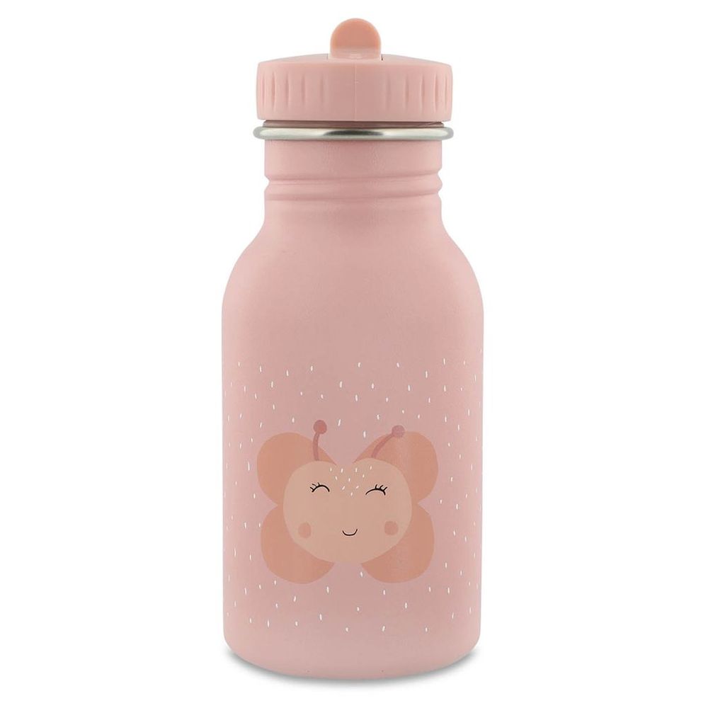 Trixie - Mrs. Butterfly Small Backpack And Stainless Steel Water Bottle - 350 ml