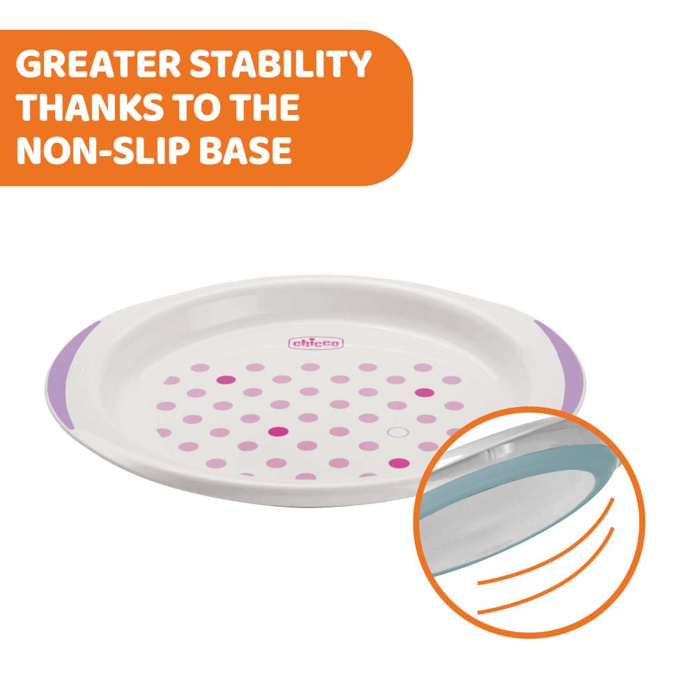 Chicco Baby's Dish Set of 2 - Pink