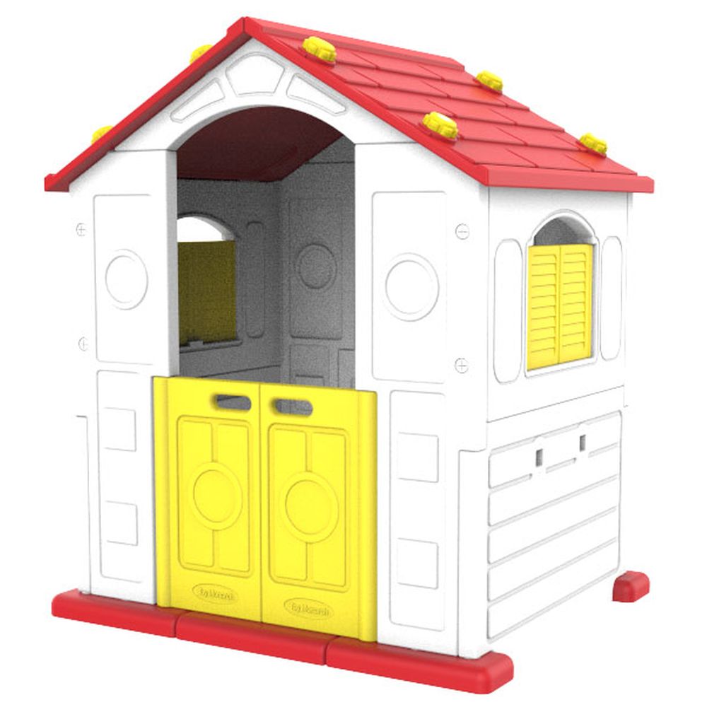 Amla - Korean Plastic House - White/Red