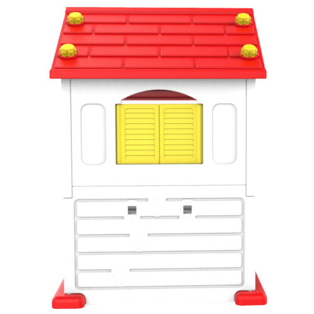 Amla - Korean Plastic House - White/Red