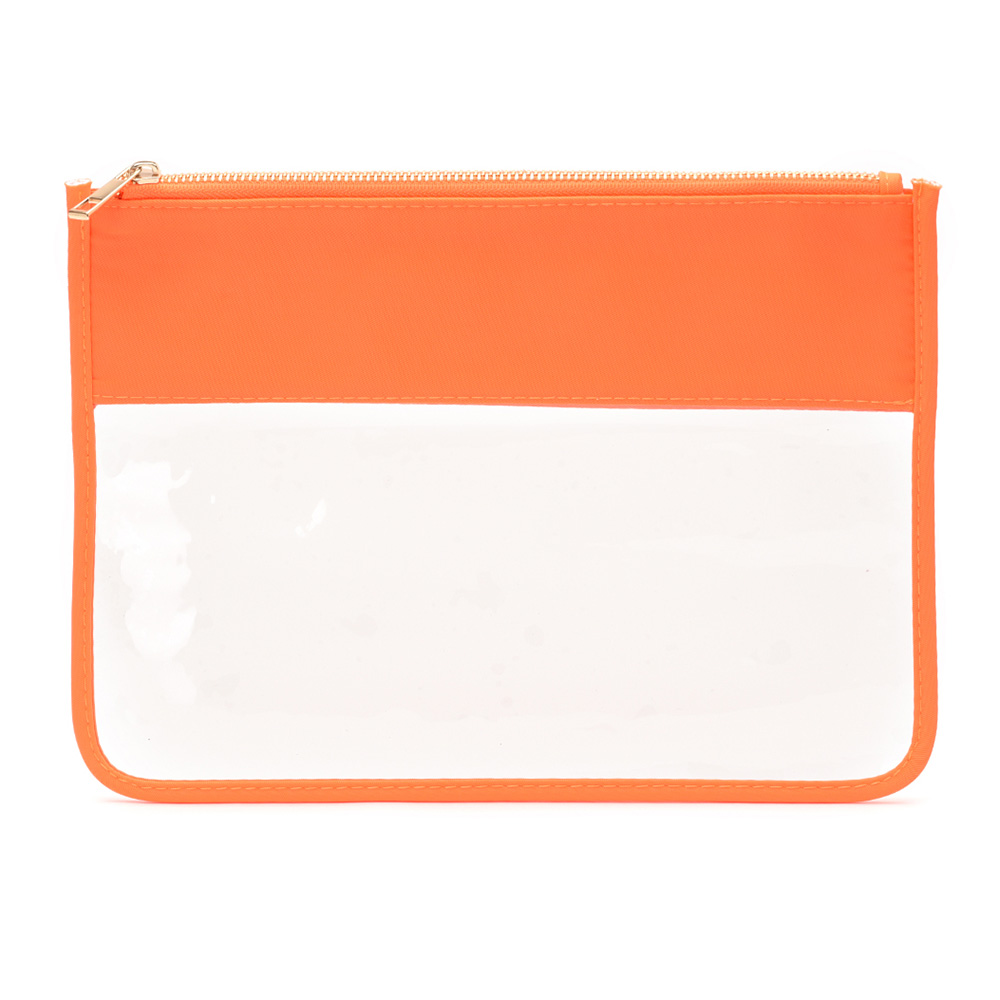 ذا هابي ترايب - شنطة سفر مخصصة - برتقالي نيون