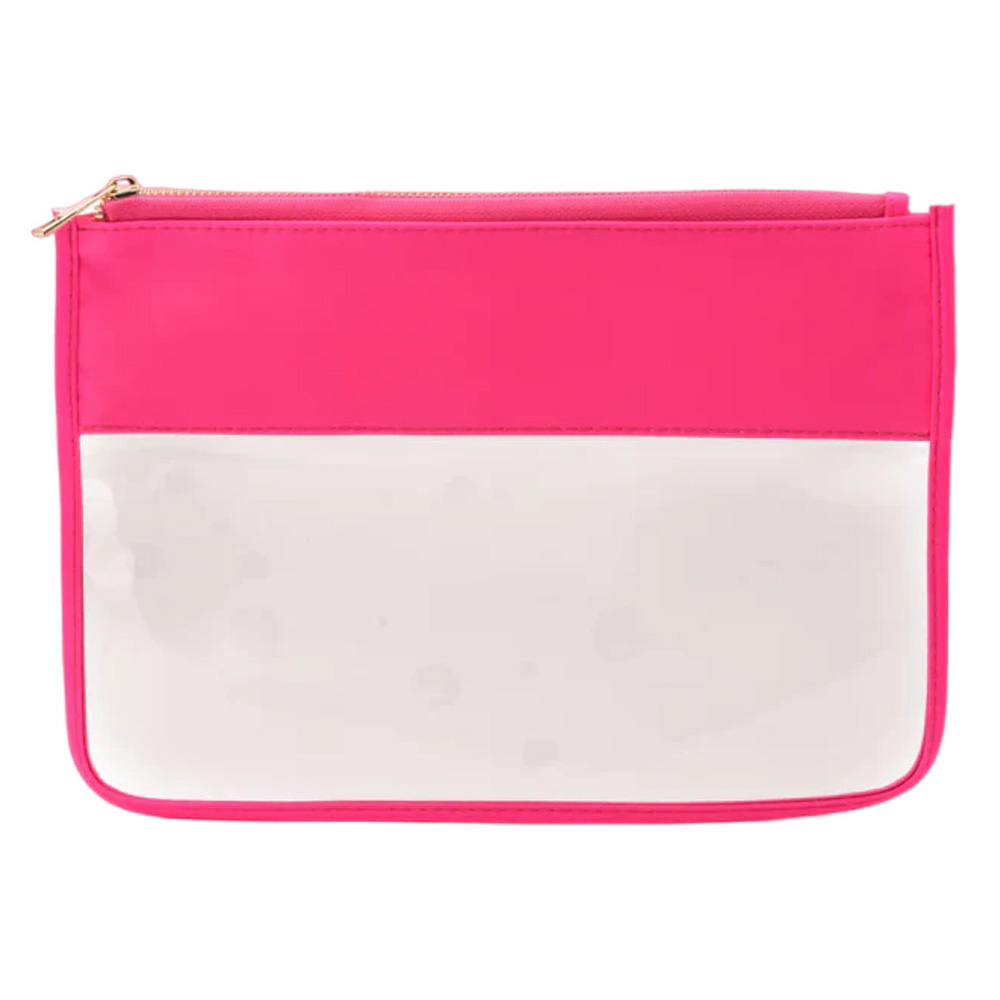 TheHappyTribe - Personalised Travel Pouch - Neon Pink