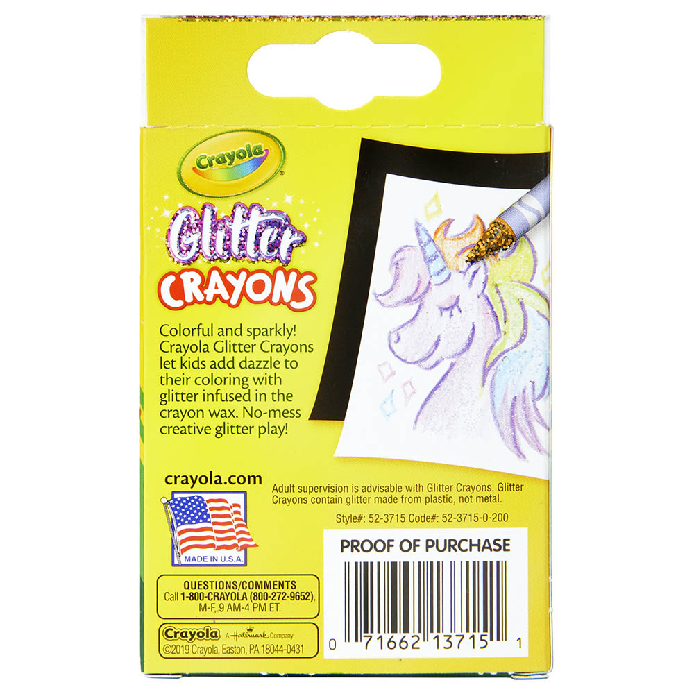 كرايولا - ألوان شمعية براقة - عدد 24