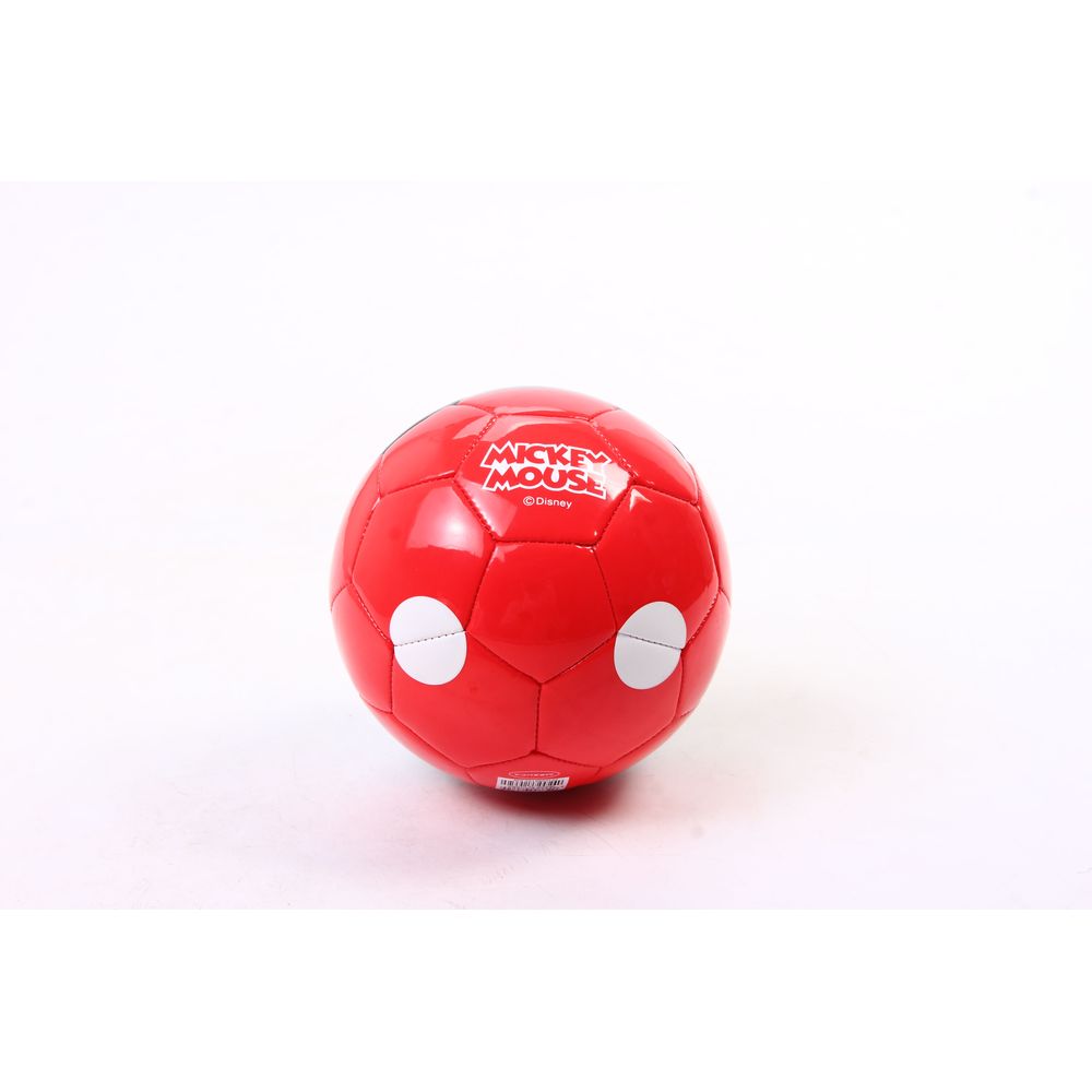 ديزني - كرة قدم pvc - ميكي ماوس - أسود/أحمر