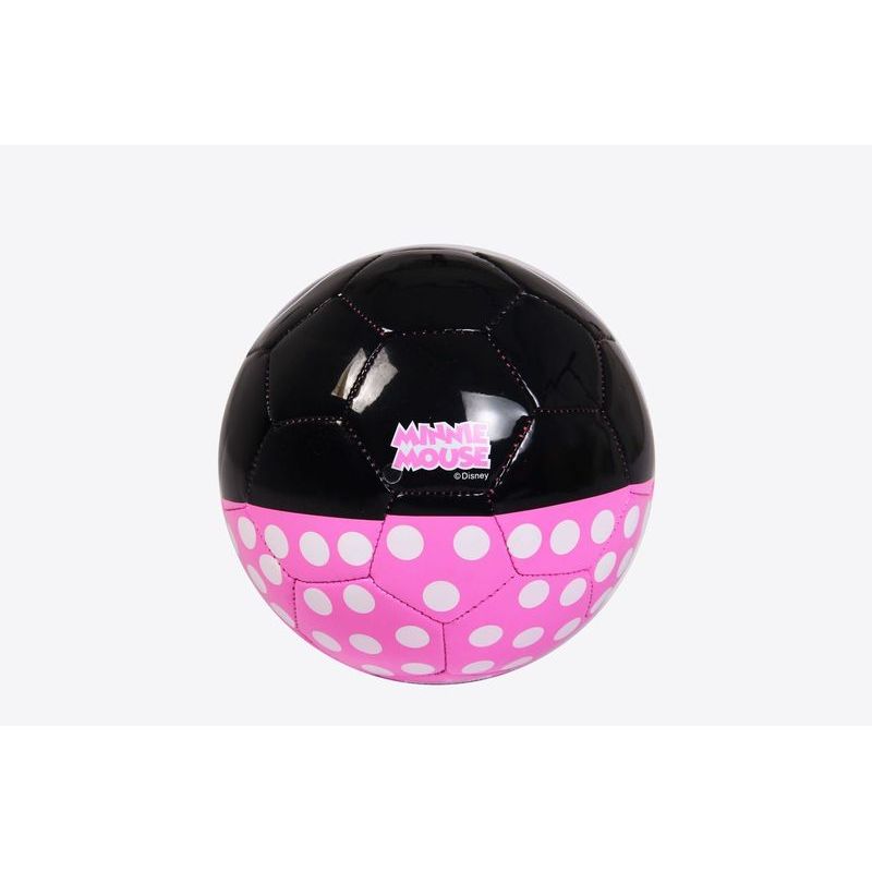 Disney - 2 PVC Soccer Ball - Minnie Mouse - Black/Pink