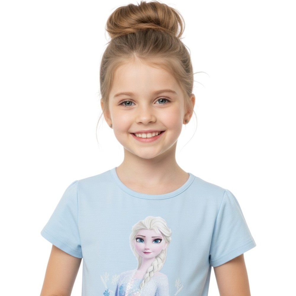 D' Daniela - Elsa Glitter Dress - Light Blue