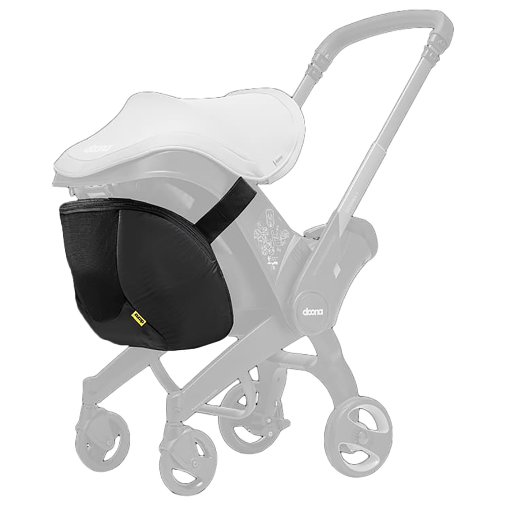 دونا - شنطة تنظيم عربية الأطفال قابلة للتثبيت فقط - أسود