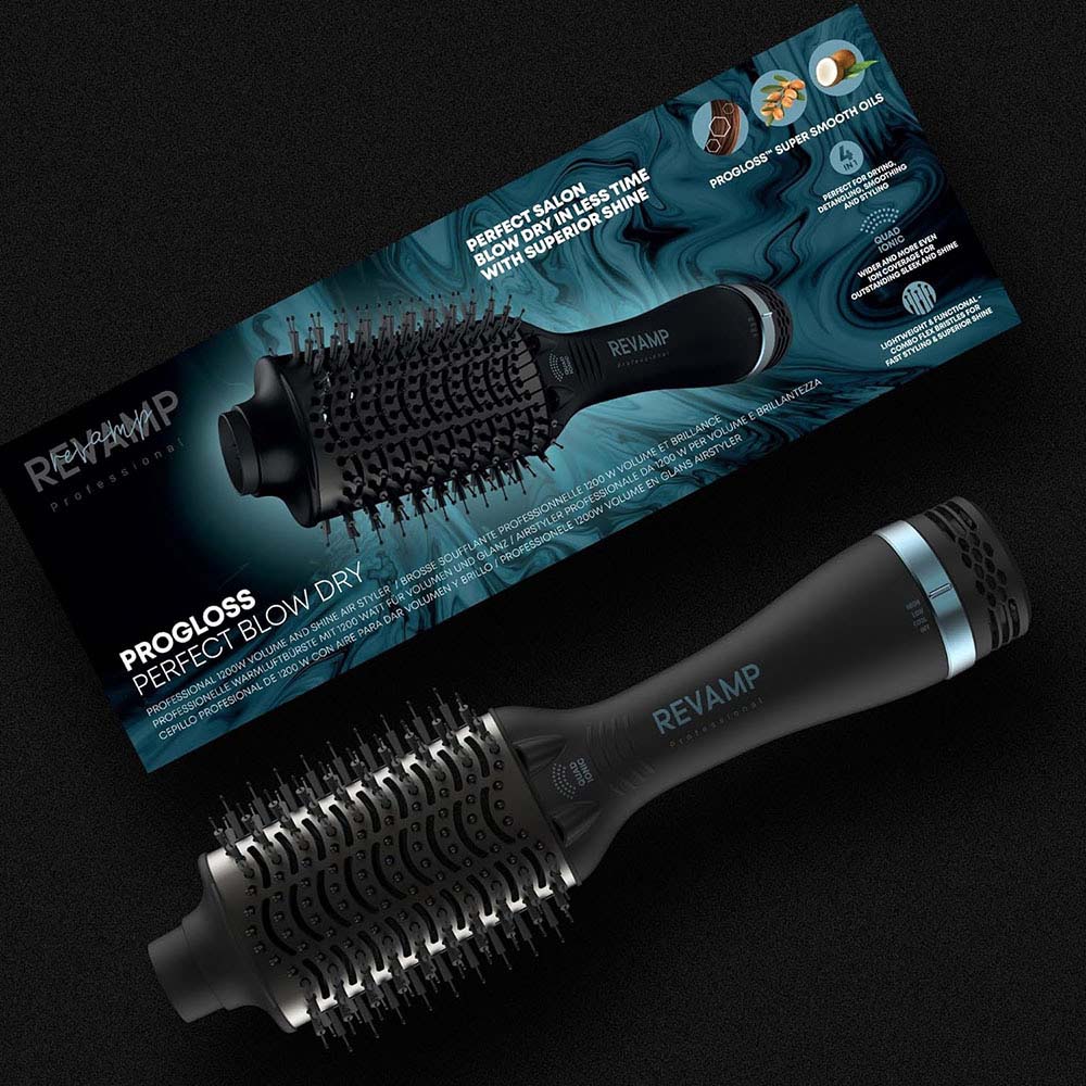 Revamp - Progloss Perfect Blow Dry Air Styler - Black