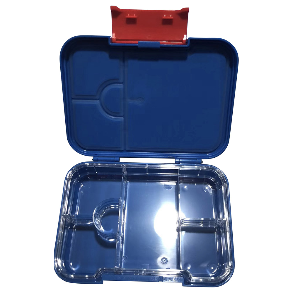 مارفل - صندوق غداء تريتان 6 أقسام بقفل زر - سبايدر مان