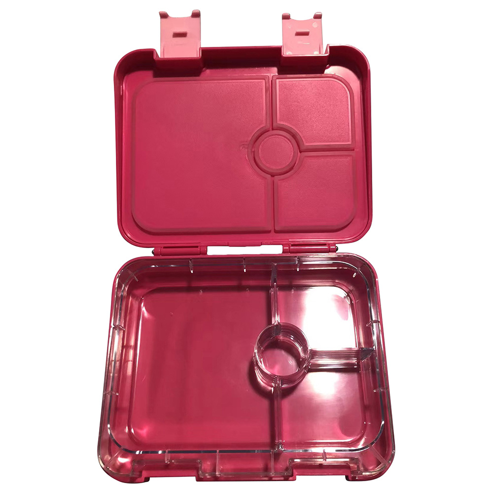 Disney - 4 Compartment Double Buckle Locks Tritan Lunch Box - Princess