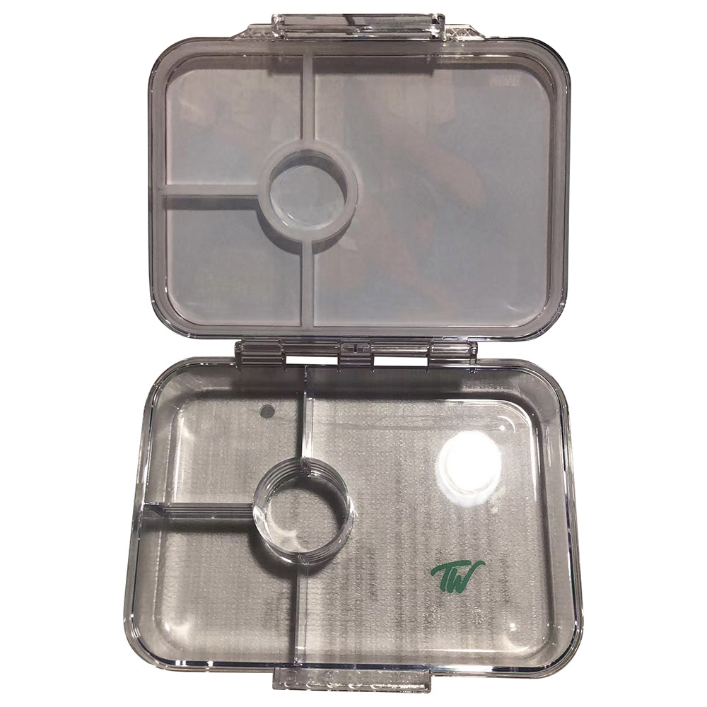 Marvel - 3 Compartment Transparent Lunch Box - Spider-Man