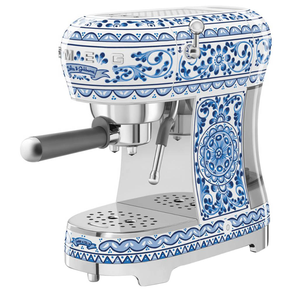 Smeg - Dolce Gabbana Coffee Machine - Blu Mediterraneo - 1350 W