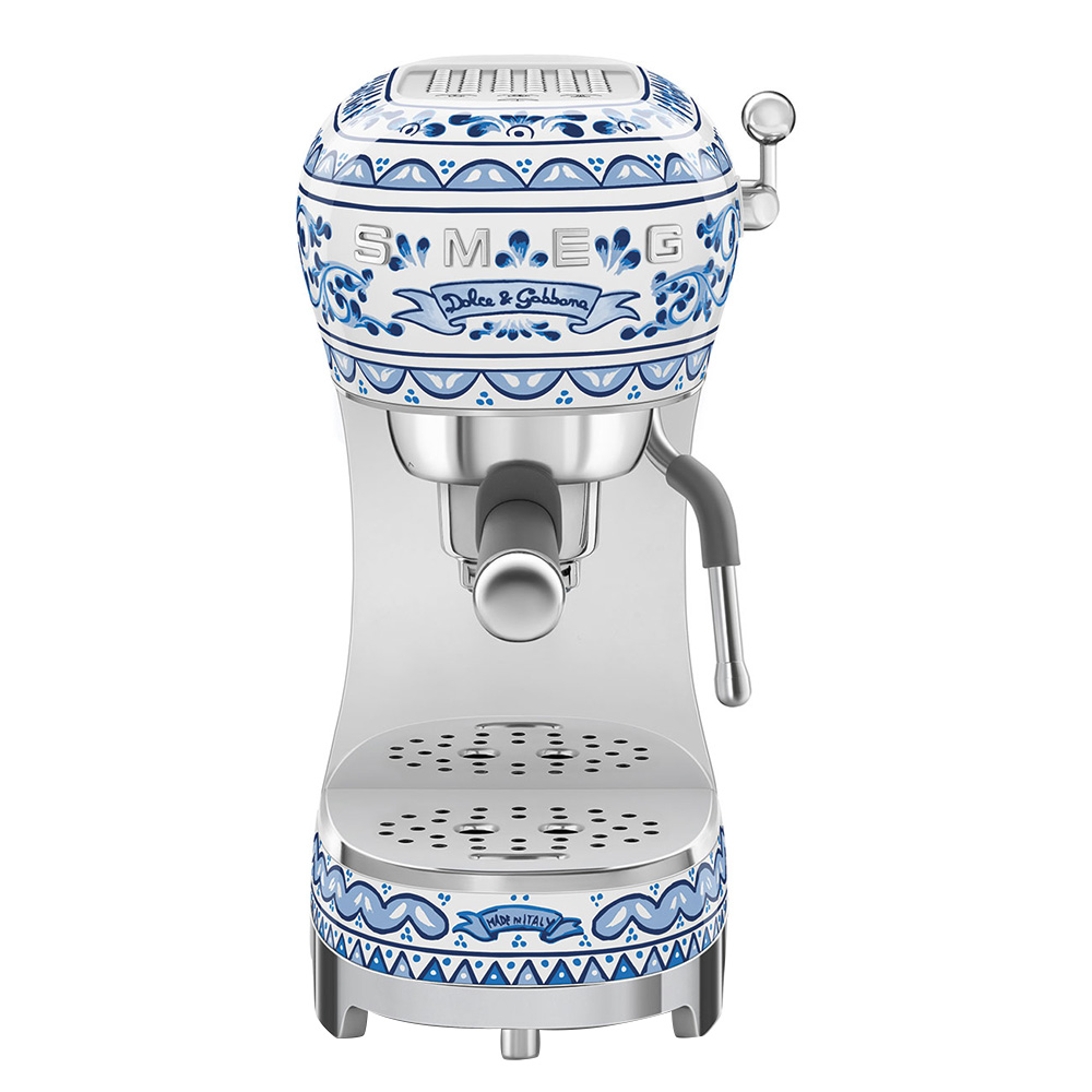 Smeg - Dolce Gabbana Coffee Machine - Blu Mediterraneo - 1350 W