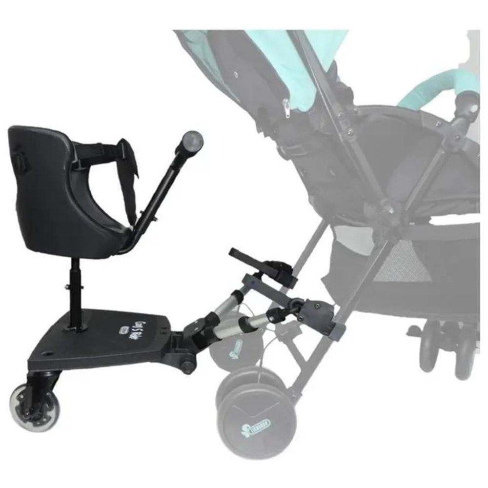 Bumble & Bird - Universal 2-Wheel Stroller Board with Seat & Flashing Wheels