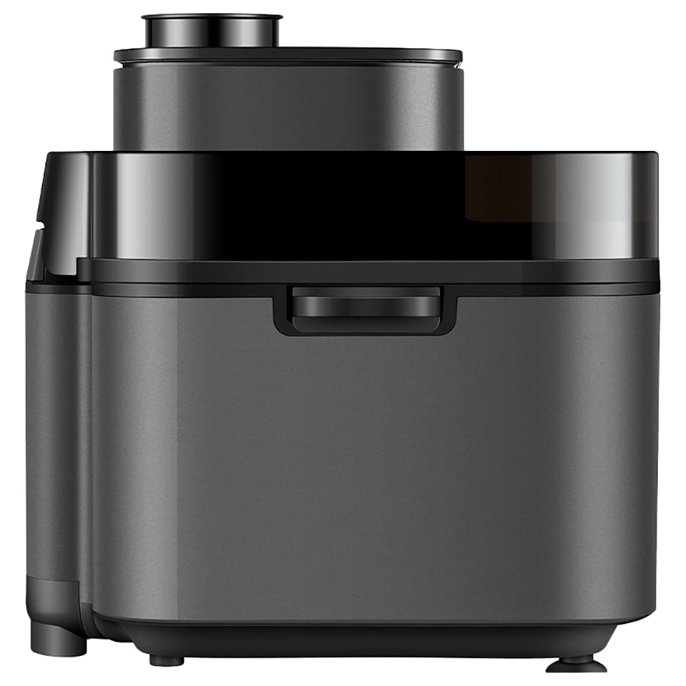 Evvoli - Digital Control Panel Air Fryer - Black - 8 L - 1650 W