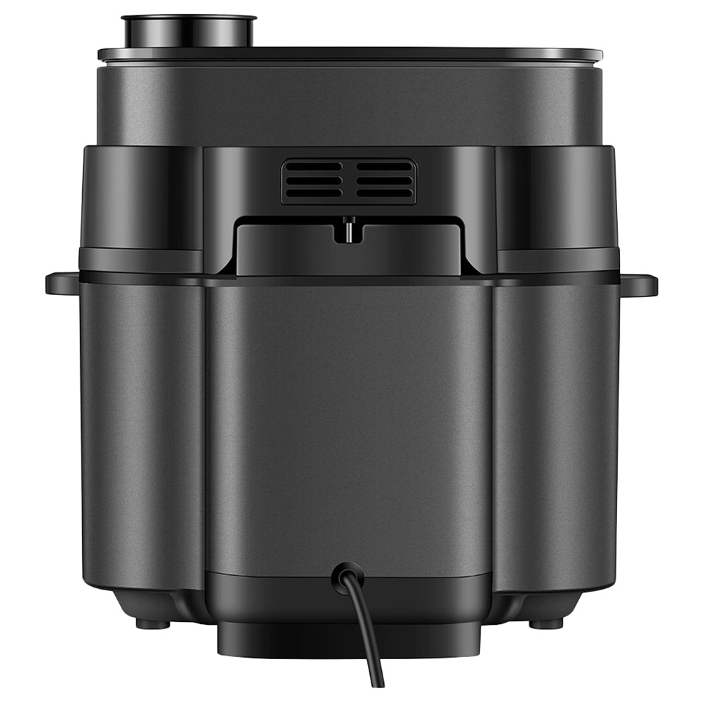 Evvoli - Digital Control Panel Air Fryer - Black - 8 L - 1650 W