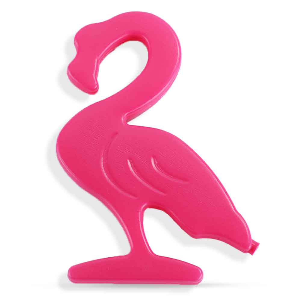 إيزي كيدز - كمادة ثلج قابلة لإعادة الاستخدام لشنطة الغداء - فلامينغو - زهري - 4 قطع