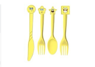 سبونج بوب أصفر - مجموعة من 10 ملاعق