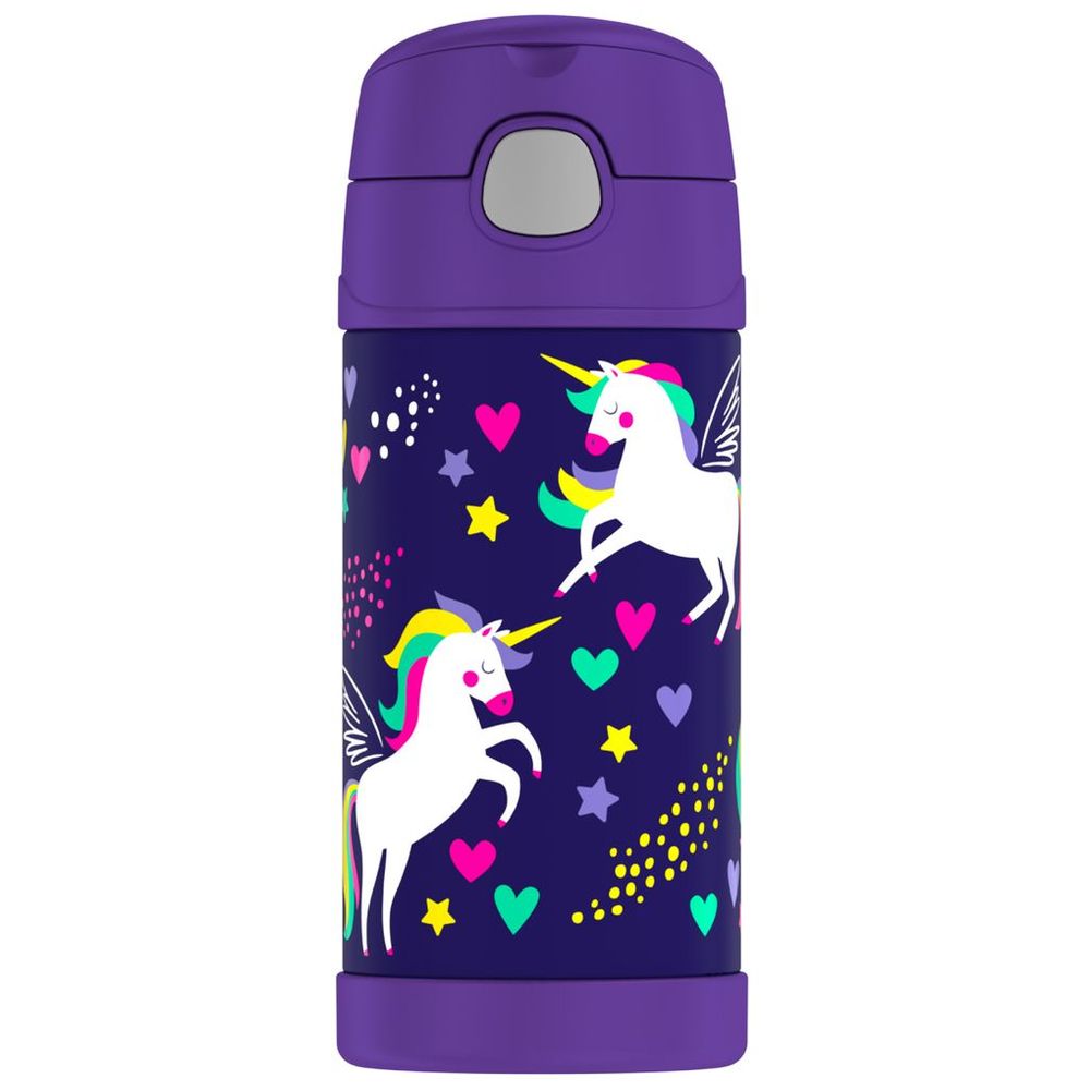 Thermos - Kids Funtainer Stainless Steel Bottle - Unicorn - 355ml