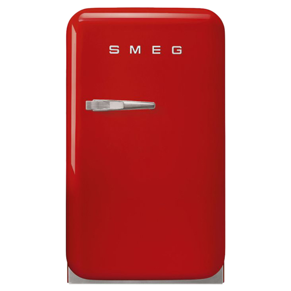 Smeg - 50's Retro Style Single Door Refrigerator - Red - 38 L