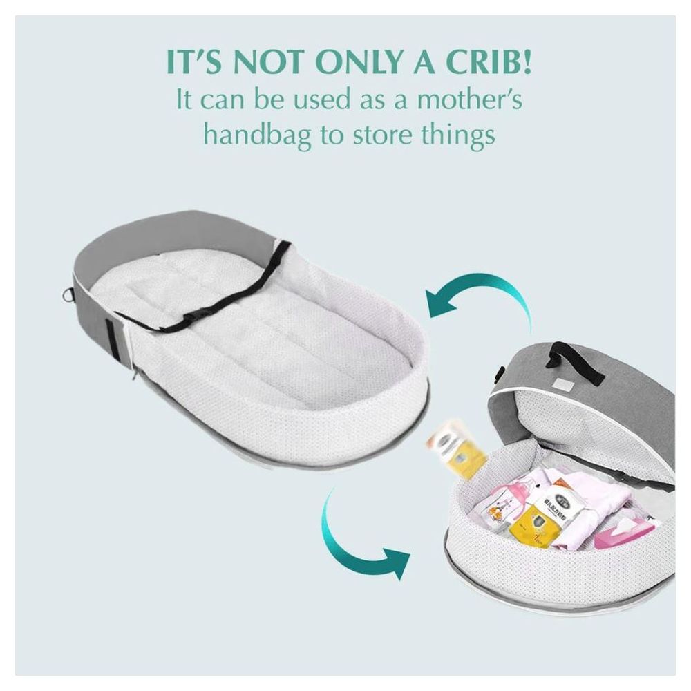 Bumble & Bird Foldable Baby Nest With Mosquito Net