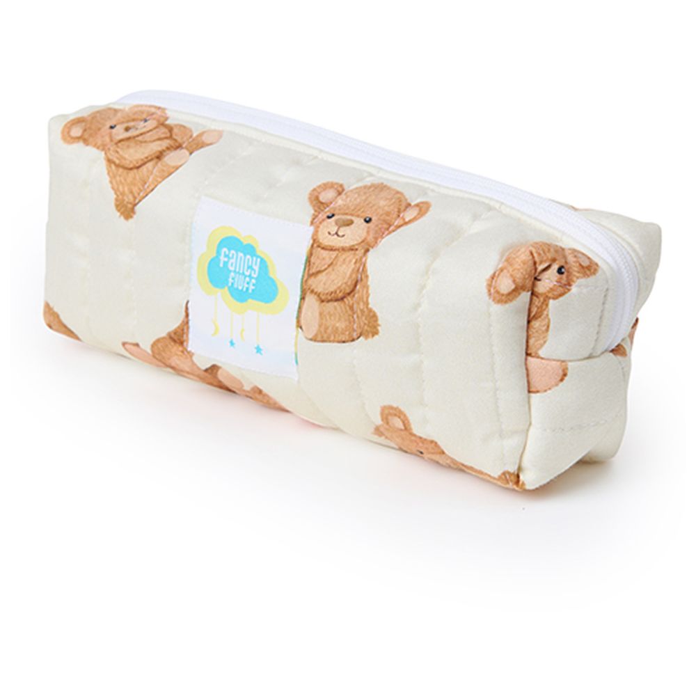 Fancy Fluff - Organic Grooming Kit Pouch - Cuddle Bear