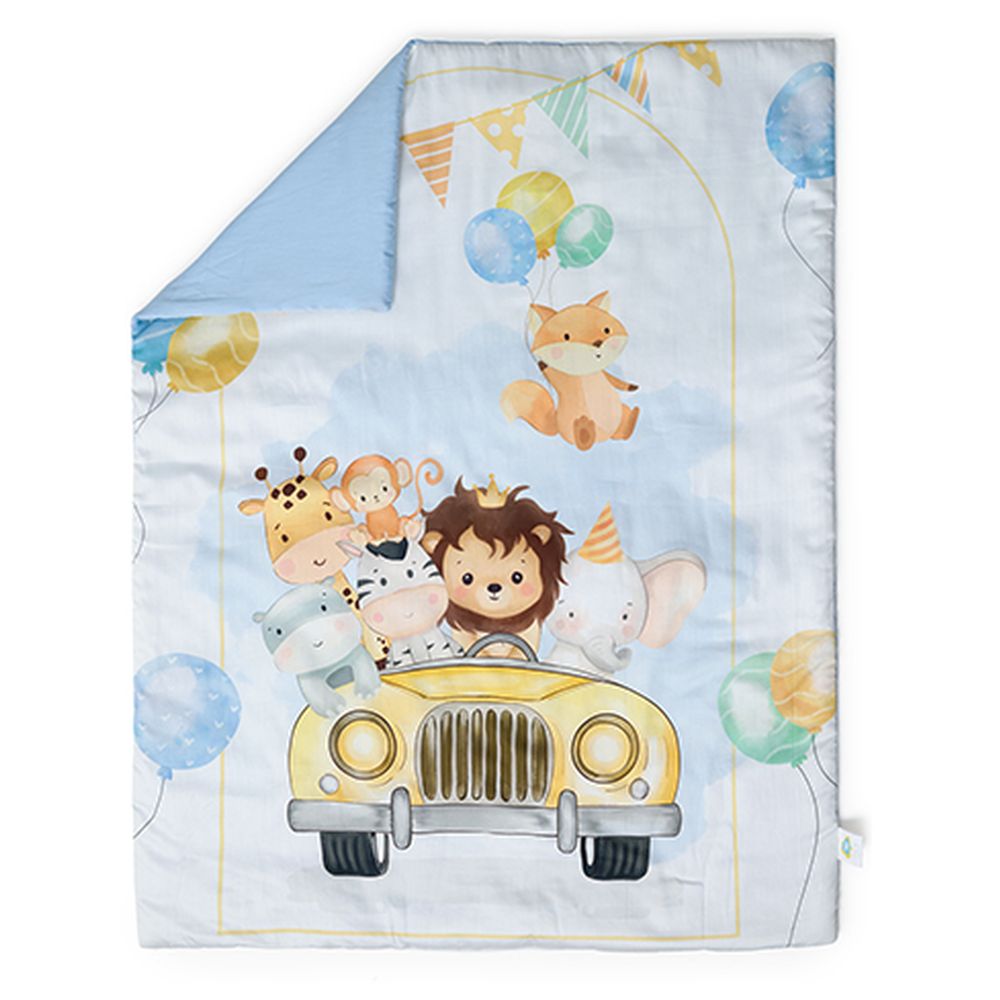 Fancy Fluff - Organic Baby Comforter - Joy Ride