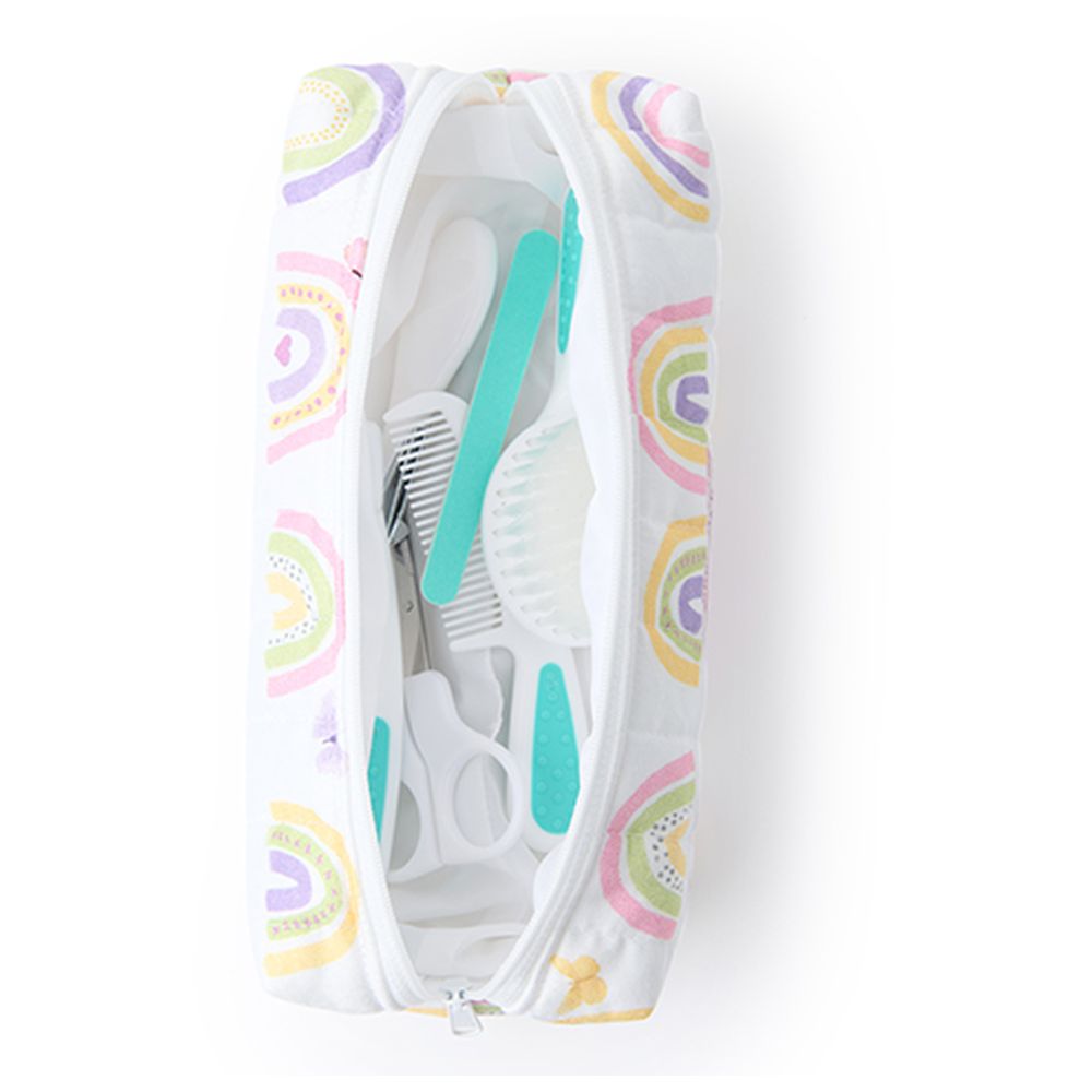 فانسي فلوف - شنطة مجموعة العناية بالأطفال عضوية - أحلام رينبو