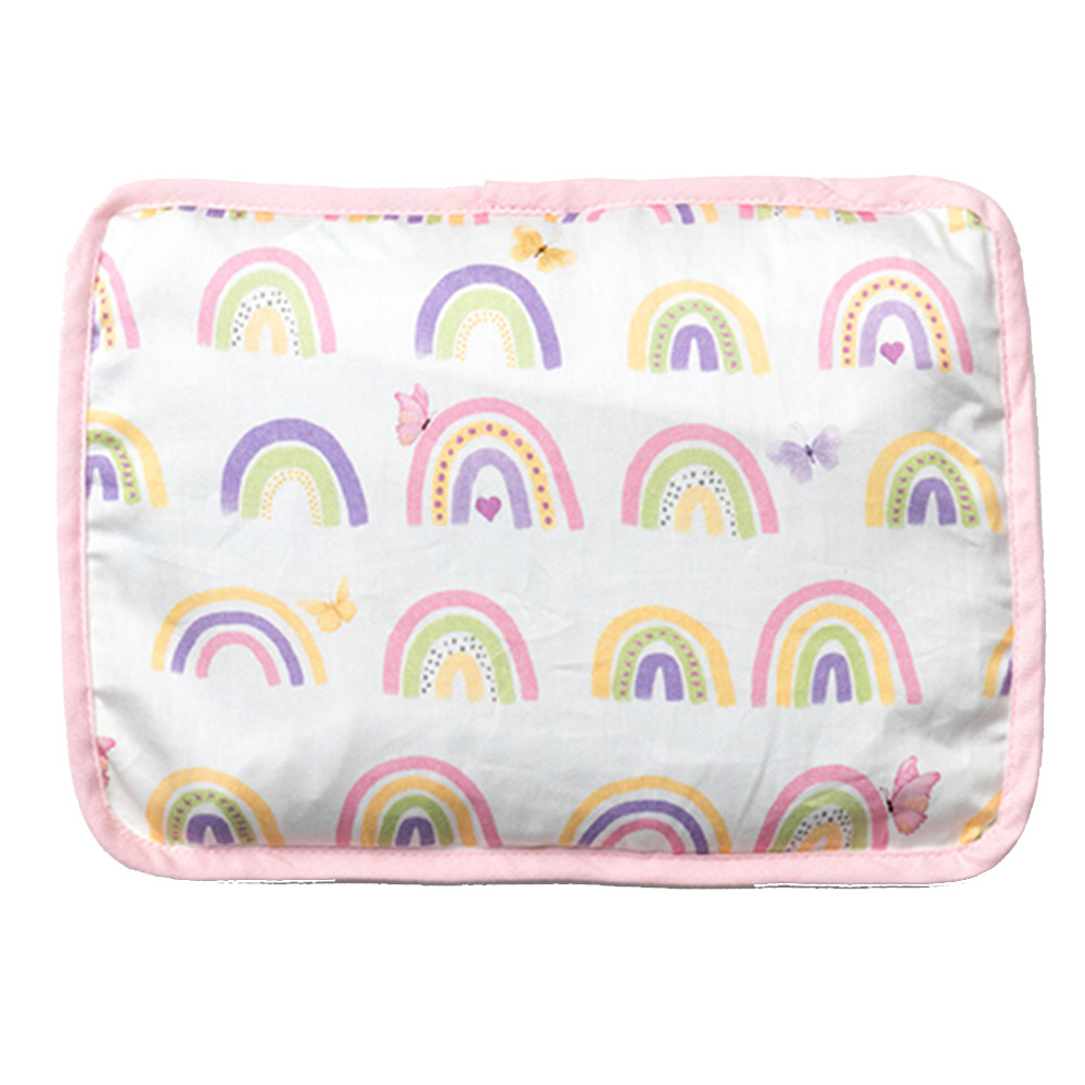 Fancy Fluff - Organic Baby Rai Pillow - Rainbow Dreams