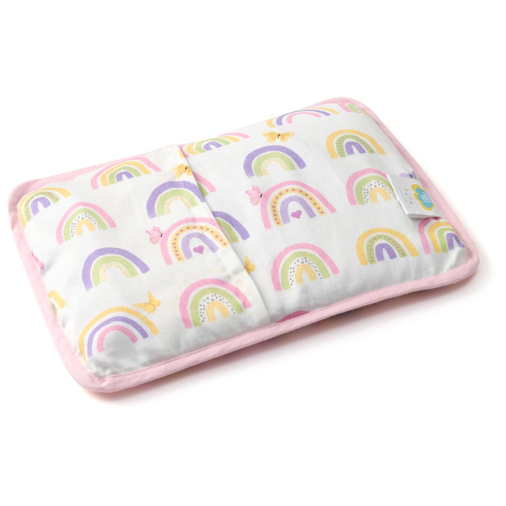 Fancy Fluff - Organic Baby Rai Pillow - Rainbow Dreams