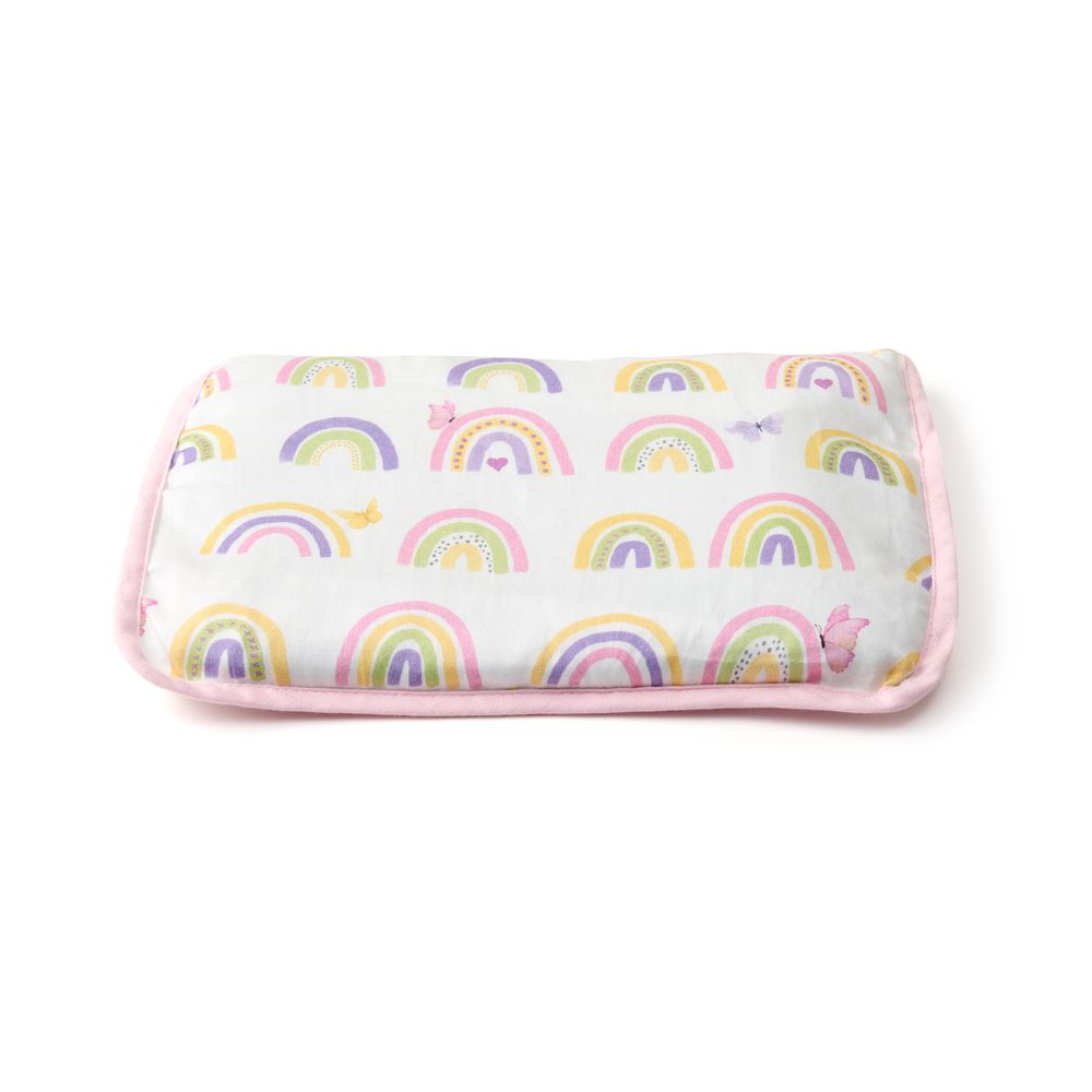 Fancy Fluff - Organic Baby Rai Pillow - Rainbow Dreams