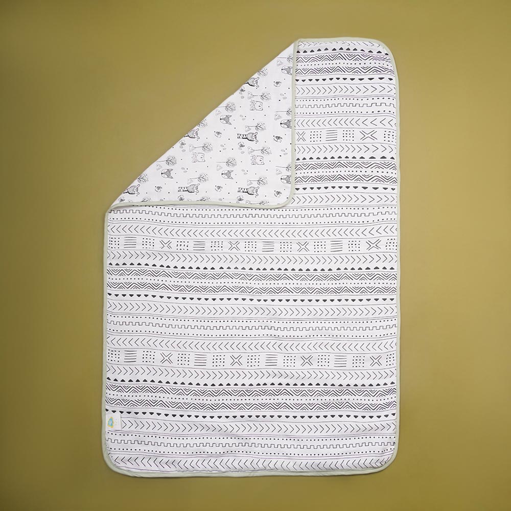 Fancy Fluff - Bamboo Muslin Blanket - Wilderness