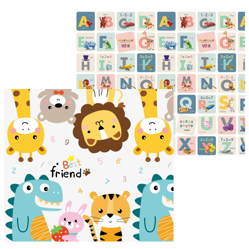 ليتل أنجل – حصيرة لعب أرضية من فوم ناعم لزحف الأطفال - أفضل صديق