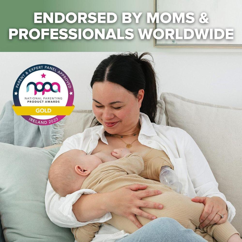 Haakaa - Silicone Breast Pump with Suction Base & Silicone Cap 150ml