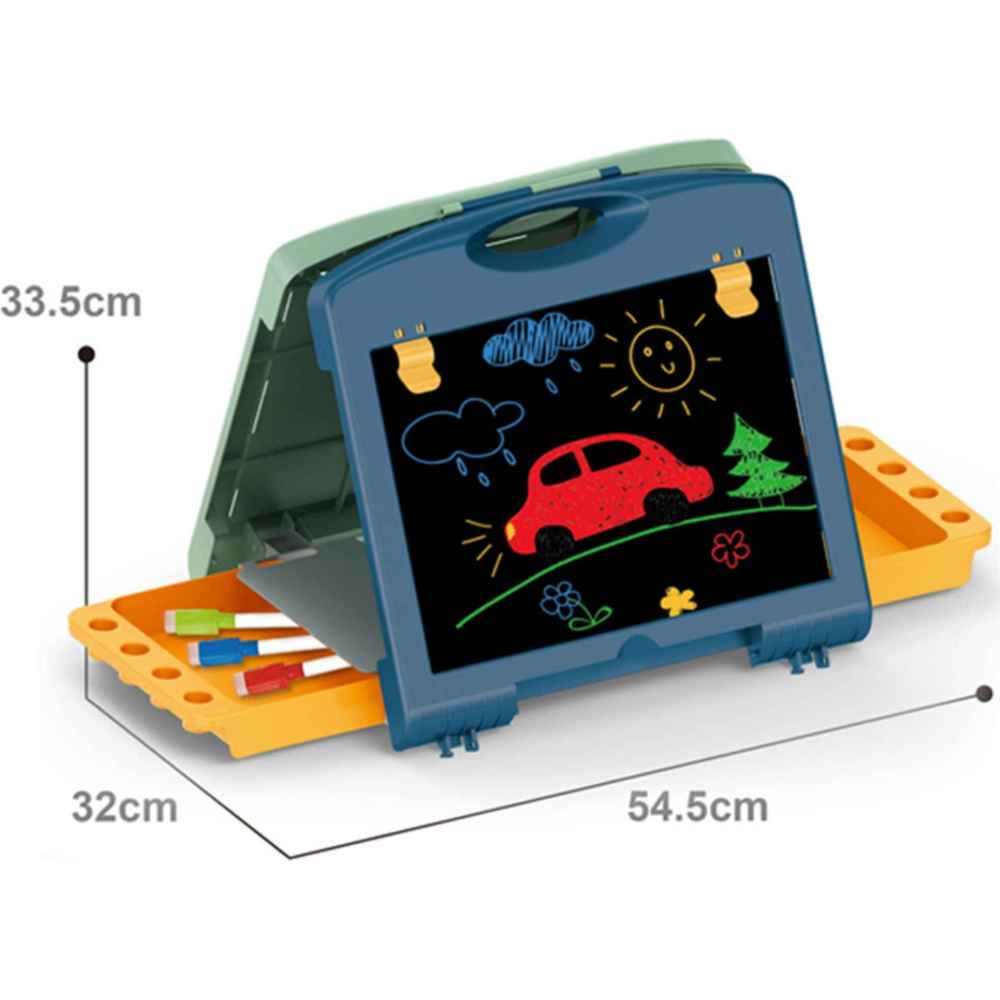 ليتل أنجل - لوحة رسم للأطفال - لعبة تعليمية فنية - أزرق