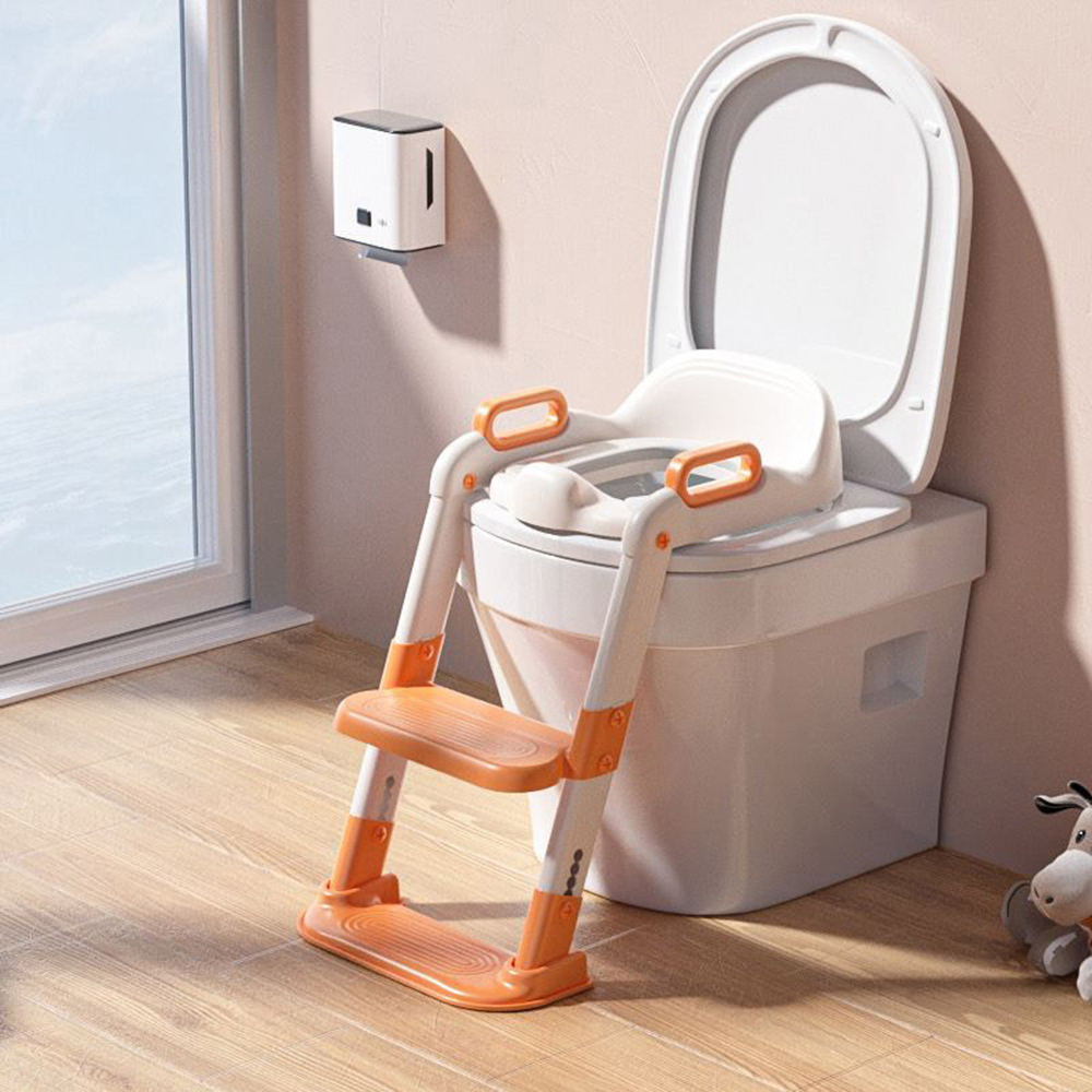 Little Angel Baby Potty Training Seat With Step Stool Ladder