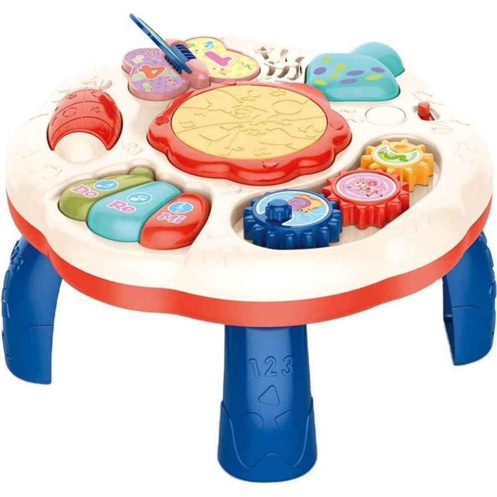 ليتل أنجل - طاولة أنشطة موسيقية للأطفال مع أضواء وأصوات