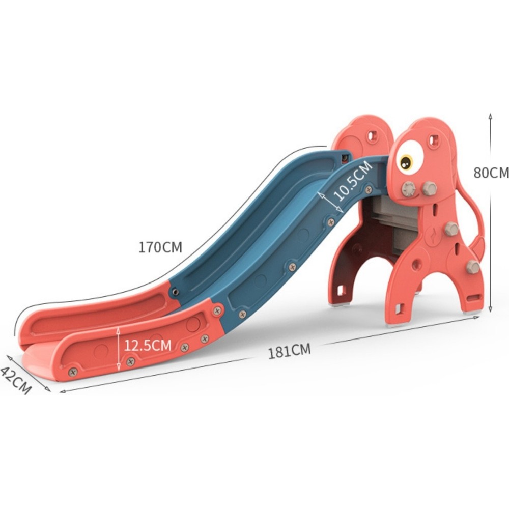 Little Angel Kids Toys Animal Slide - Pink