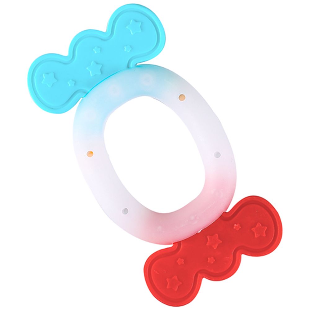 Huanger - Baby Candy Teether With Rattle - Red