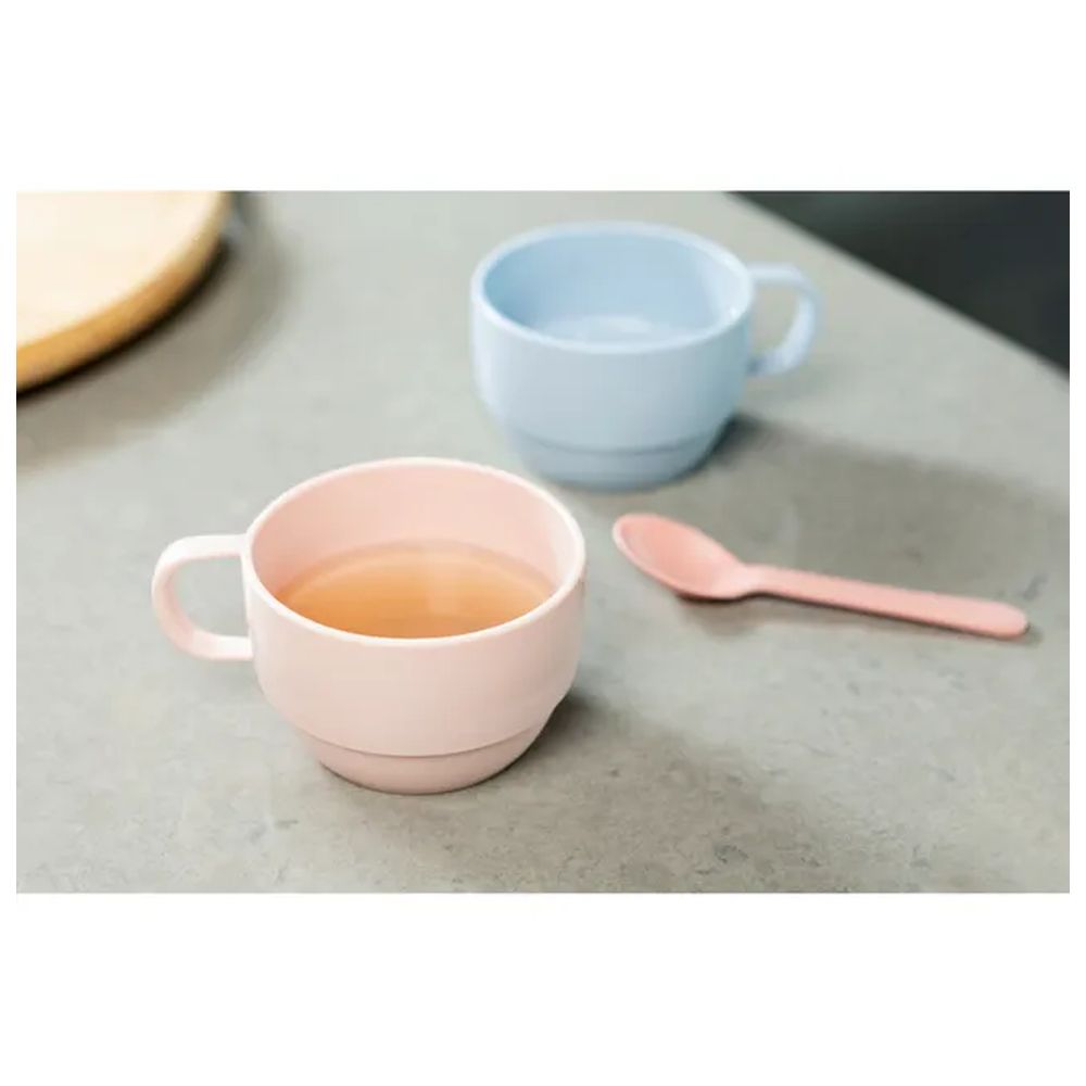 Inochi Amori Spoons - 2pc Set - Light Pink & Tea Green