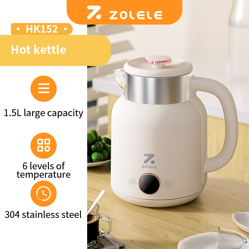 Zolele - Smart Electric Kettle - White - 1.5 L